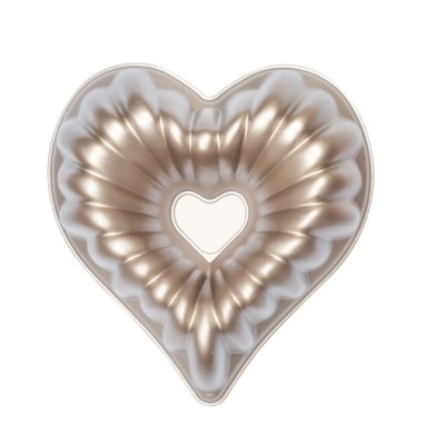 Φόρμα Αλουμινίου Αντικολλητική Καρδιά Μίνι 16x16x6cm