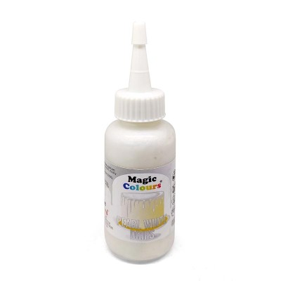 Λευκό Περλέ Μεταλλικό Drip 100ml