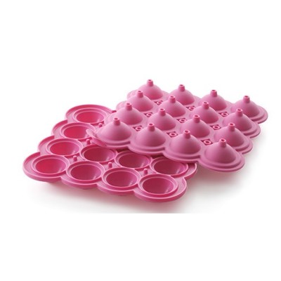 Φόρμα Σιλικόνης Cake Pops x16 - 3cm 