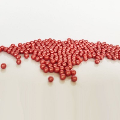 Κόκκινες Γυαλιστερές Πέρλες 4mm 1kg FREE E171