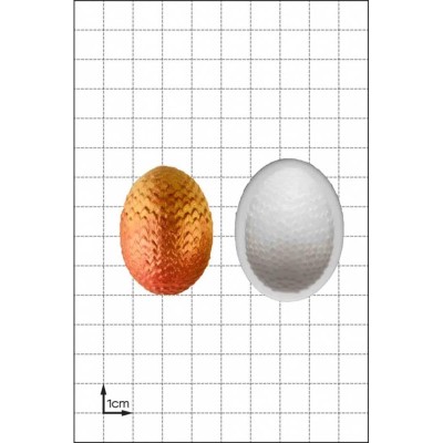Καλούπι σιλικόνης αυγό δράκου