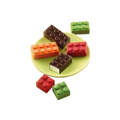 Φόρμα Σιλικόνης Τουβλάκια Lego 10Θ 90x45x28mm