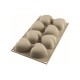 Ταψί Σιλικόνης 3D Καρδιές Μίνι (8 Θέσεων) 63x65x38mm Ταψί Σιλικόνης 3D Καρδιές Μίνι (8 Θέσεων) 63x65x38mm