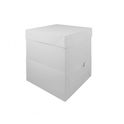 Προέκταση Για Κουτί Τούρτας Λευκό 30x30x35cm