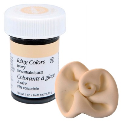 Χρώμα Ζαχαροπλαστικής Wilton Icing Colours σε Πάστα Ιβουάρ 28g