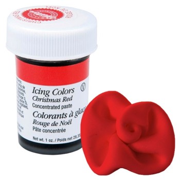 Χρώμα Ζαχαροπλαστικής Wilton Icing Colours σε Πάστα Κόκκινο Χριστουγέννων 28g