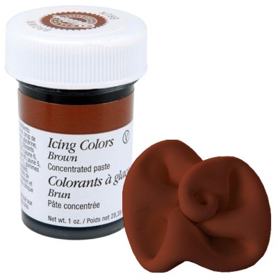 Χρώμα Ζαχαροπλαστικής Wilton Icing Colours σε Πάστα Καφέ 28g