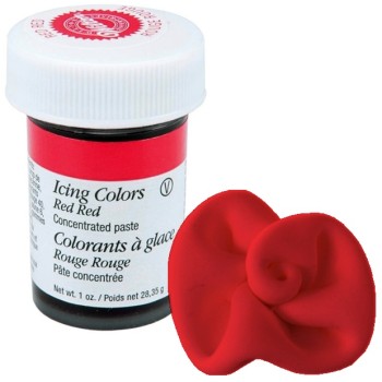 Χρώμα Ζαχαροπλαστικής Wilton Icing Colours σε Πάστα Κόκκινο Έντονο 28g