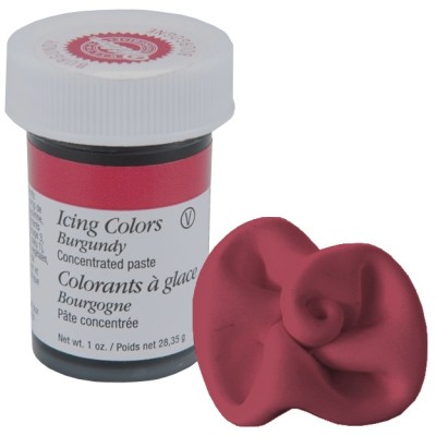 Χρώμα Ζαχαροπλαστικής Wilton Icing Colours σε Πάστα Μπορντώ 28g