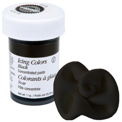 Χρώμα Ζαχαροπλαστικής Wilton Icing Colours σε Πάστα Μαύρο 28g