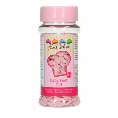 Κας Κας Πατουσάκια Ροζ Funcakes 55gr