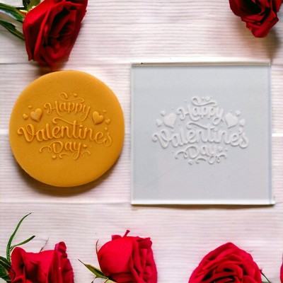 Σφραγίδα Ζαχαρόπαστας Happy Valentine's Day