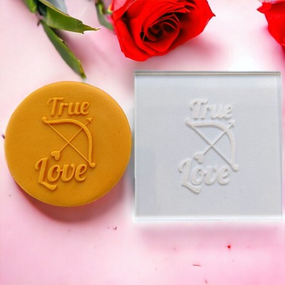 Σφραγίδα Ζαχαρόπαστας True Love με Βέλος