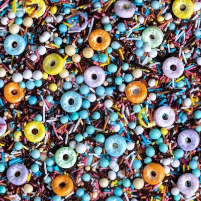 Sprinkles Mix Donuts  90gr SugarCraft