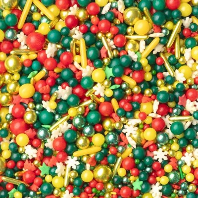 Κας Κας Sprinkles Χριστουγεννιάτικο New Year's Eve Mix 90gr SugarCraft