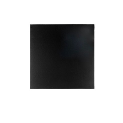 Δίσκος τούρτας τετράγωνος μαύρος Πάχος 3mm. 40x40εκ.
