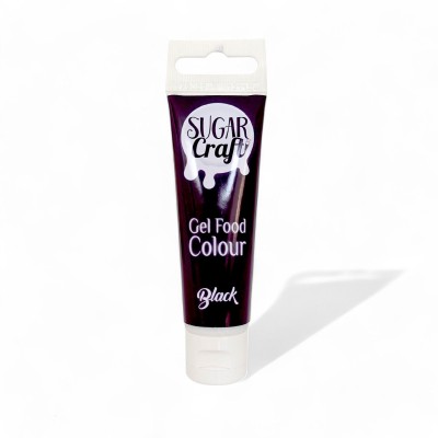 Χρώμα Ζαχαροπλαστικής σε Τζελ - Black / Μαύρο 30gr SugarCraft