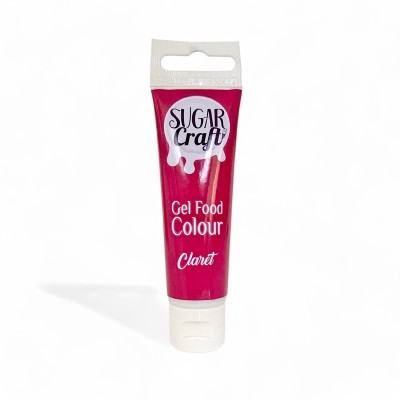 Χρώμα Ζαχαροπλαστικής σε Τζελ - Claret / Μπορντώ 30gr SugarCraft