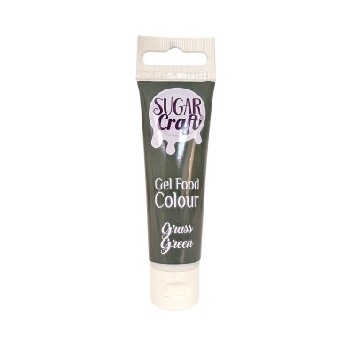 Χρώμα Ζαχαροπλαστικής σε Τζελ - Grass Green / Σκούρο Πράσινο 30gr SugarCraft 
