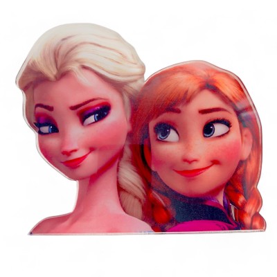 Cake Topper Elsa & Anna  Εκτύπωση σε Plexi Glass