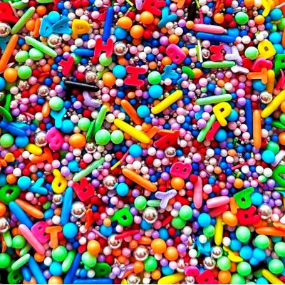 Sprinkles Mix Happy Pencil 90gr SugarCraft