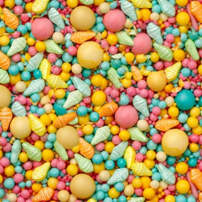 Sprinkles Mix Pastel Ice Cream Candy Παγωτά και Καραμέλες 90gr SugarCraft 