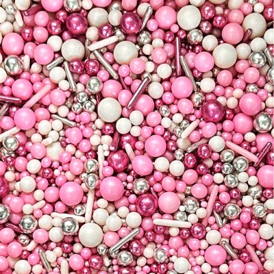 Sprinkles Mix Pink and Fuschia 90gr SugarCraft 