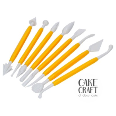 Σετ Εργαλεία Μοντελισμού Ζαχαρόπαστας SugarCraft 8τμχ