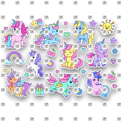 Βρώσιμα Διακοσμητικά σχέδια Little Pony (Μικρό μου πόνυ) - 30τμχ