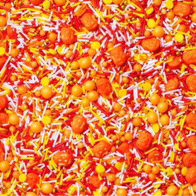 Κας Κας Sprinkles Halloween Mix Sweet Pumpkins ( Κολοκύθα) 90gr SugarCraft 