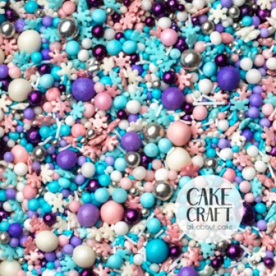 Κας Κας Sprinkles Mix Χριστουγεννιάτικο Pastel 90gr SugarCraft 