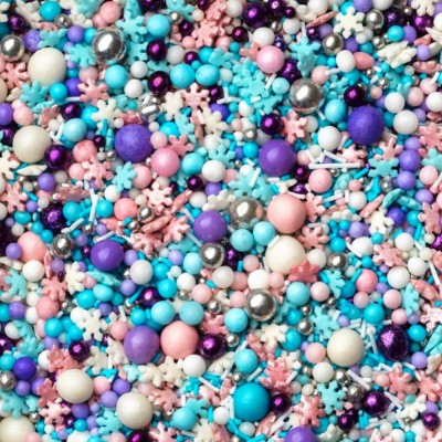 Κας Κας Sprinkles Mix Χριστουγεννιάτικο Pastel 90gr SugarCraft 