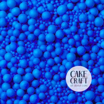Βρώσιμες  Πέρλες Μπλε Mix 3,5,7,10χιλ 90gr SugarCraft