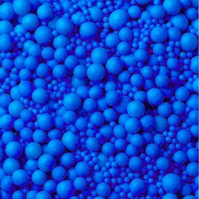 Βρώσιμες  Πέρλες Μπλε Mix 3,5,7,10χιλ 90gr SugarCraft