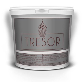 Πάστα ζάχαρης γκρι 1kg. Tresor