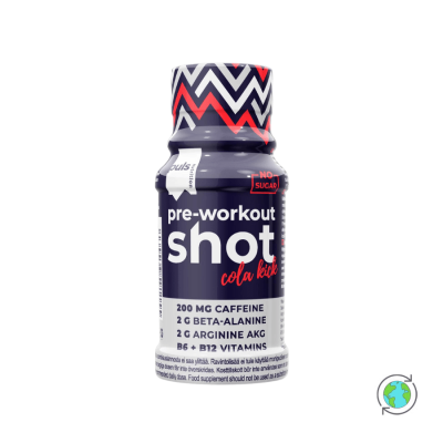 Pre-Workout Shot Cola Kick - Puls Nutrition - 60ml