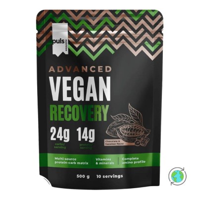 Advanced Vegan Recovery Σοκολάτα και Φουντούκι - Puls Nutrition - 500gr