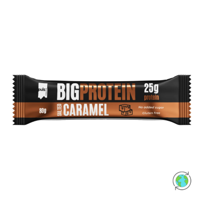 Big Protein Γλύκισμα Πρωτεΐνης με Αλμυρή Καραμέλα Puls Nutrition 80gr Big Protein Γλύκισμα Πρωτεΐνης με Αλμυρή Καραμέλα Puls Nutrition 80gr