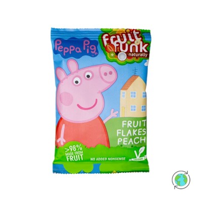 Παιδικά Peppa Pig Fruit Bites με γεύση Ροδάκινο - FruitFunk - 16γρ