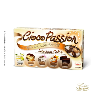 Κουφέτα Σοκολάτας Mix Γεύσεων Καφέ Crispo Selection Chocopassion 1kg