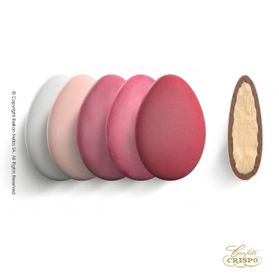 Κουφέτα Σοκολάτας Mix Γεύσεων Ροζ Crispo Selection Chocopassion 1kg
