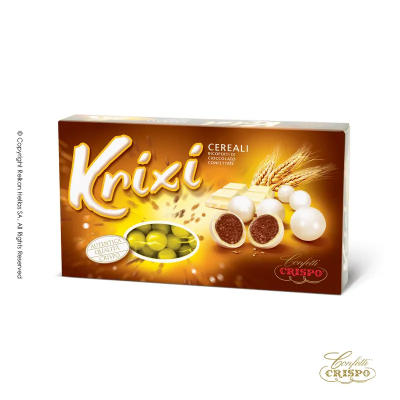 Κουφέτα Crispies Λεμόνι Κίτρινο Crispo Krixi 900gr