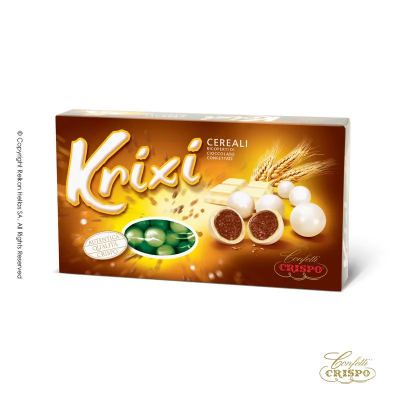 Κουφέτα Crispies Πράσινο Crispo Krixi 900gr