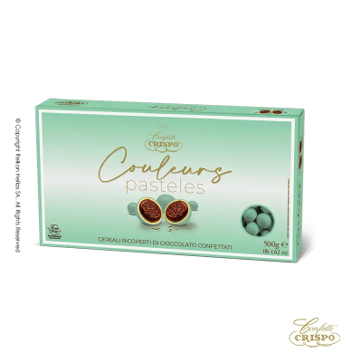 Κουφέτα Crispies Σοκολάτα Tiffany-Μπλε Crispo Krixi 500gr