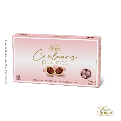 Κουφέτα Crispies Σοκολάτα Ροζ Crispo Krixi 500gr