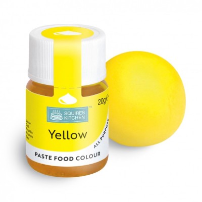 Πάστα Χρώμα Squires Kitchen Κίτρινο 20g
