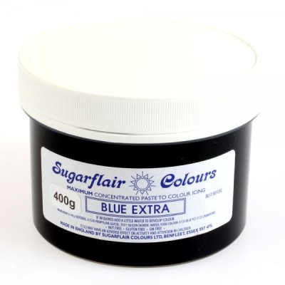 Χρώμα Ζαχαροπλαστικής Sugarflair σε Πάστα Μπλε Extra 400g