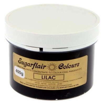 Πάστα Χρώμα Sugarflair Λιλά Lilac 400g