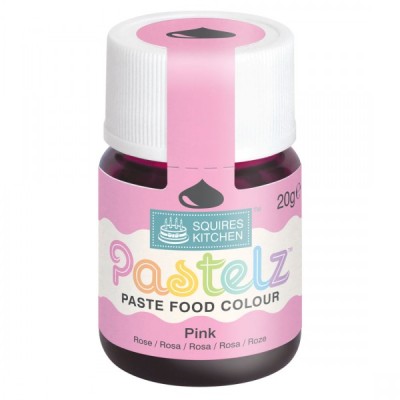 Πάστα Χρώμα PASTELZ Squires Kitchen Ροζ 20g