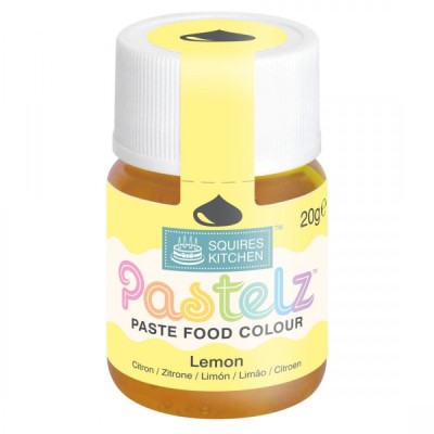 Πάστα Χρώμα PASTELZ Squires Kitchen Κίτρινο 20g